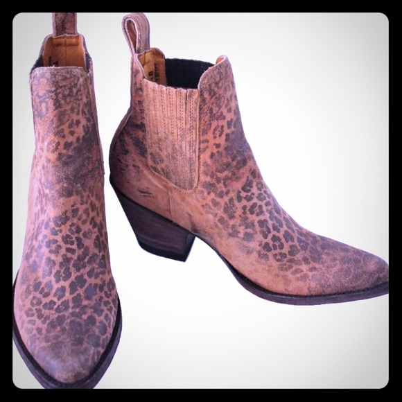 Old Gringo Shoes - Old Gringo Leopardito Gaucho Low Cut Boots